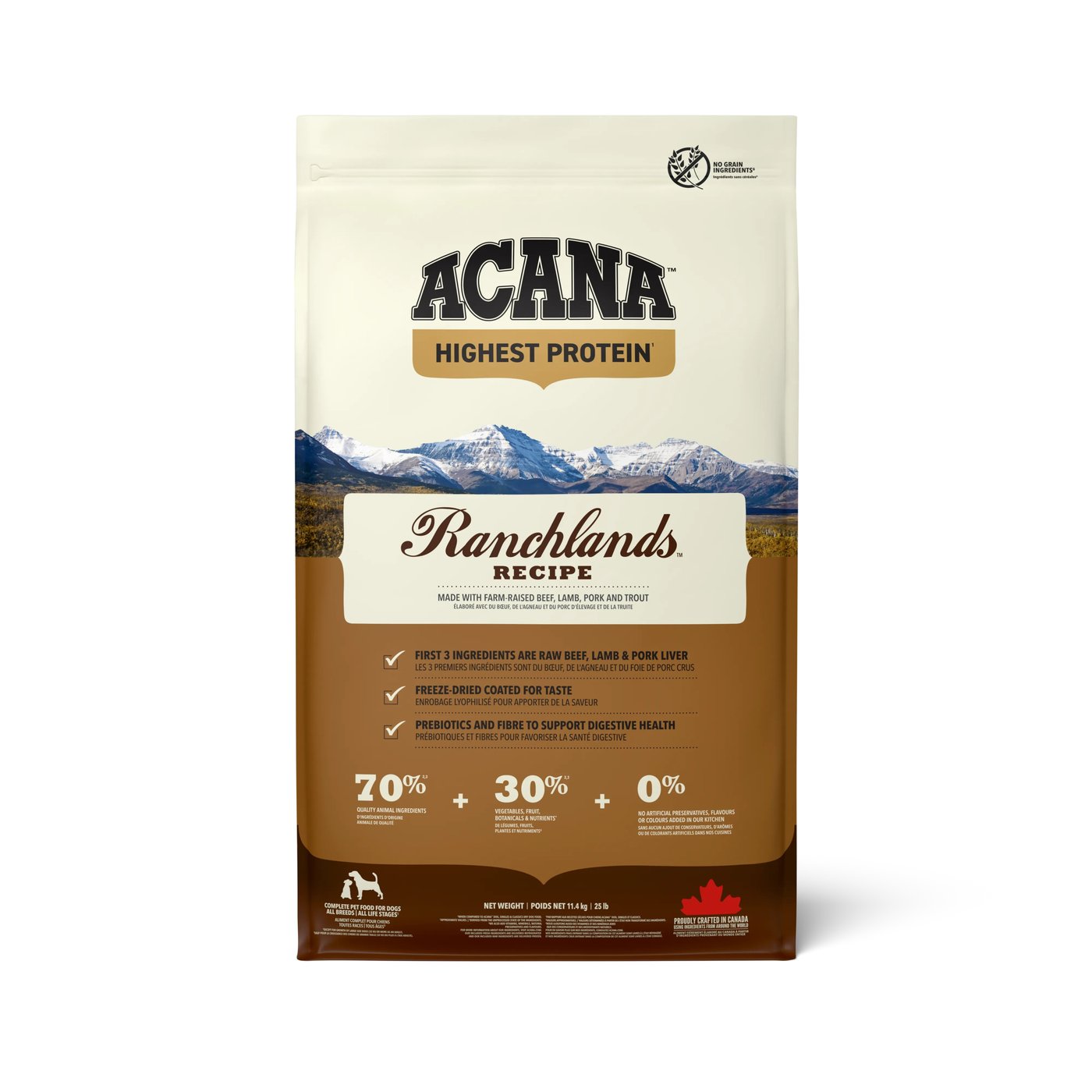 ACANA RANCHLANDS DOG RECIPE